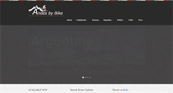 Desktop Screenshot of andesbybike.com